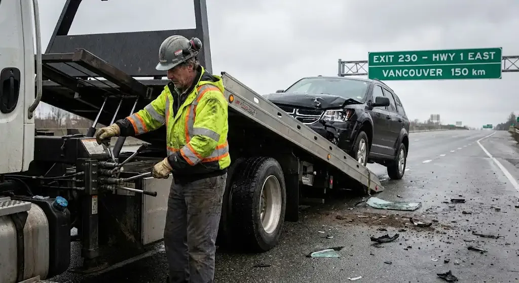 London accident recovery with proper scene management