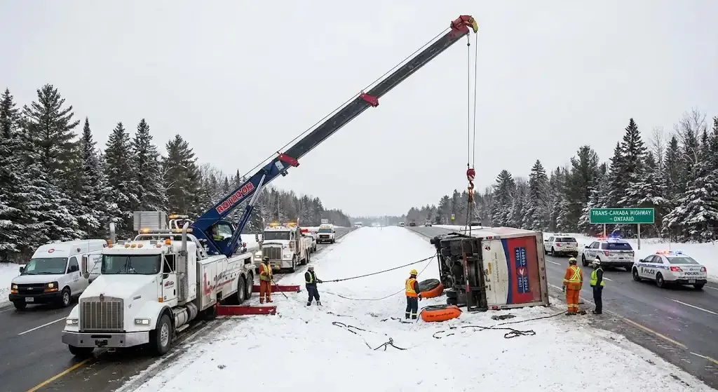 London heavy equipment towing service